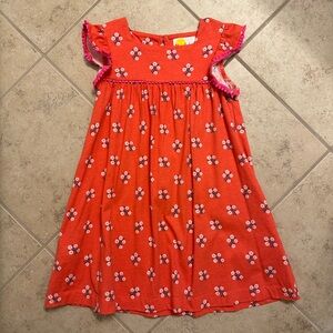 Mini Boden girls dress -6-7 years